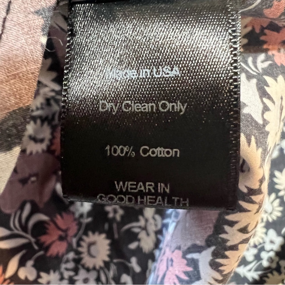 NO. 6 STORE Floral Dress Size 3/ Large - Picture 9 of 9